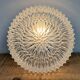 Vintage Glass Wall Or Ceiling Light, 1970s