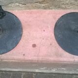 Paire de lampadaires vintage