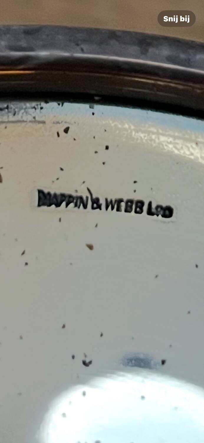 6 silver plated mappin & webb tumbler/cup