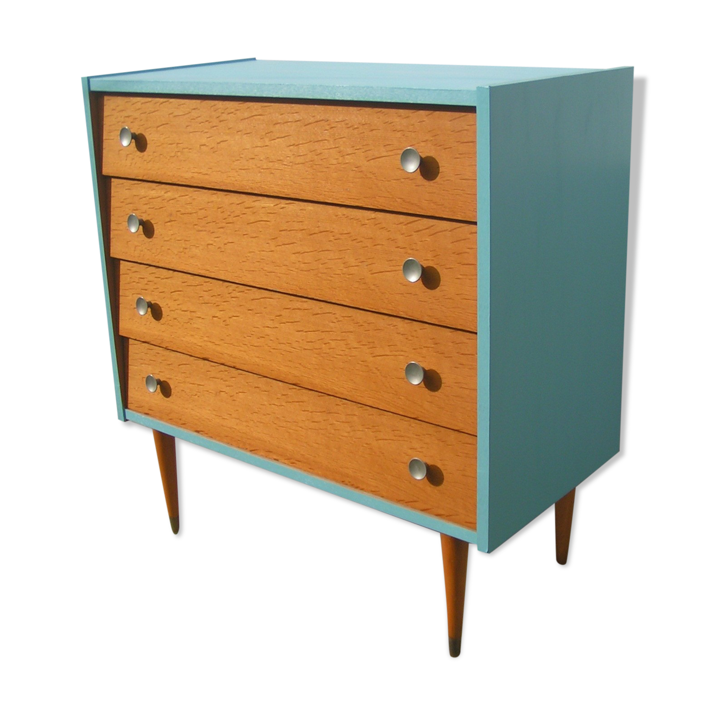 Commode en chêne années 60 relokée