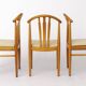 Set of 3 Vintage Swedish Chairs | Carl-Ewert Ekström | 1970s Beechwood