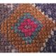 Vintage Turkish hand-knotted tribal runner 82x382