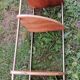 1960s corner shelves with 3 formica shelves
