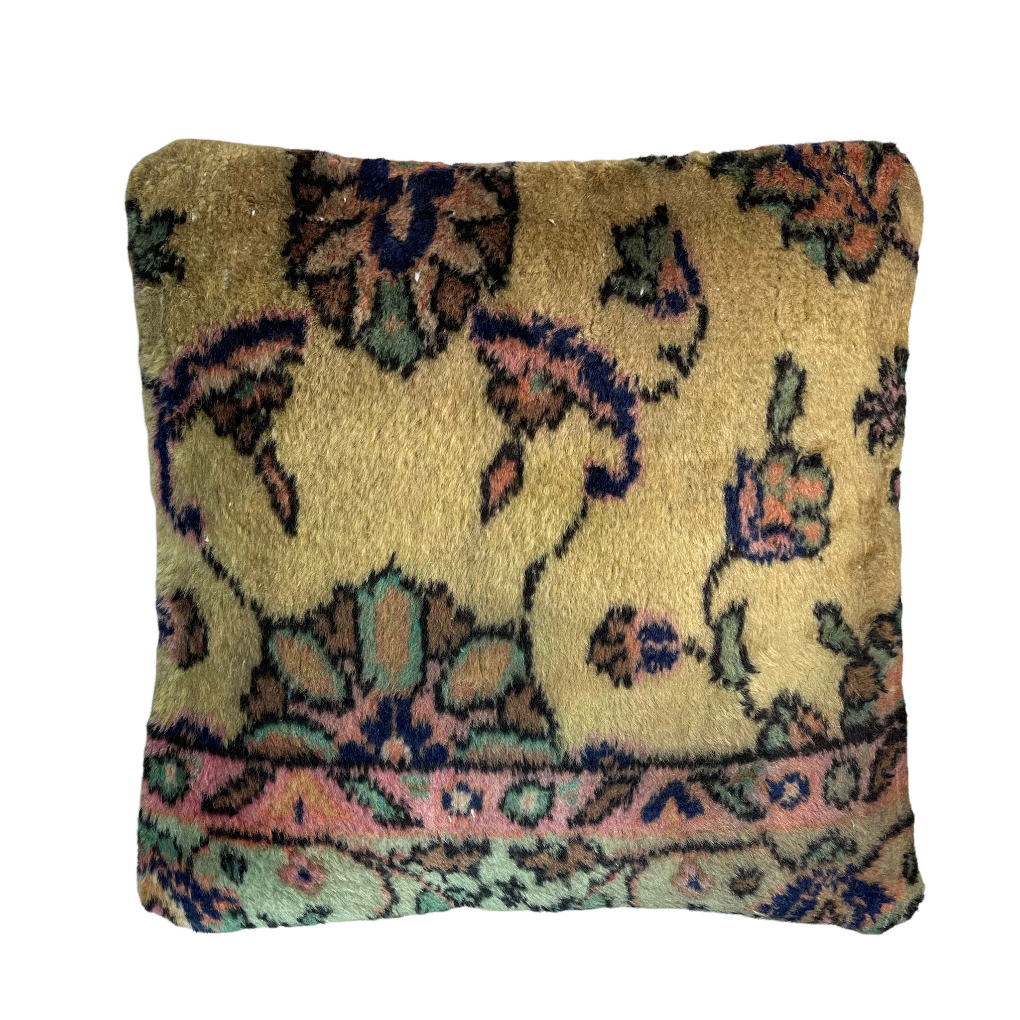 Housse de coussin de tapis turc vintage 45 x 45 cm