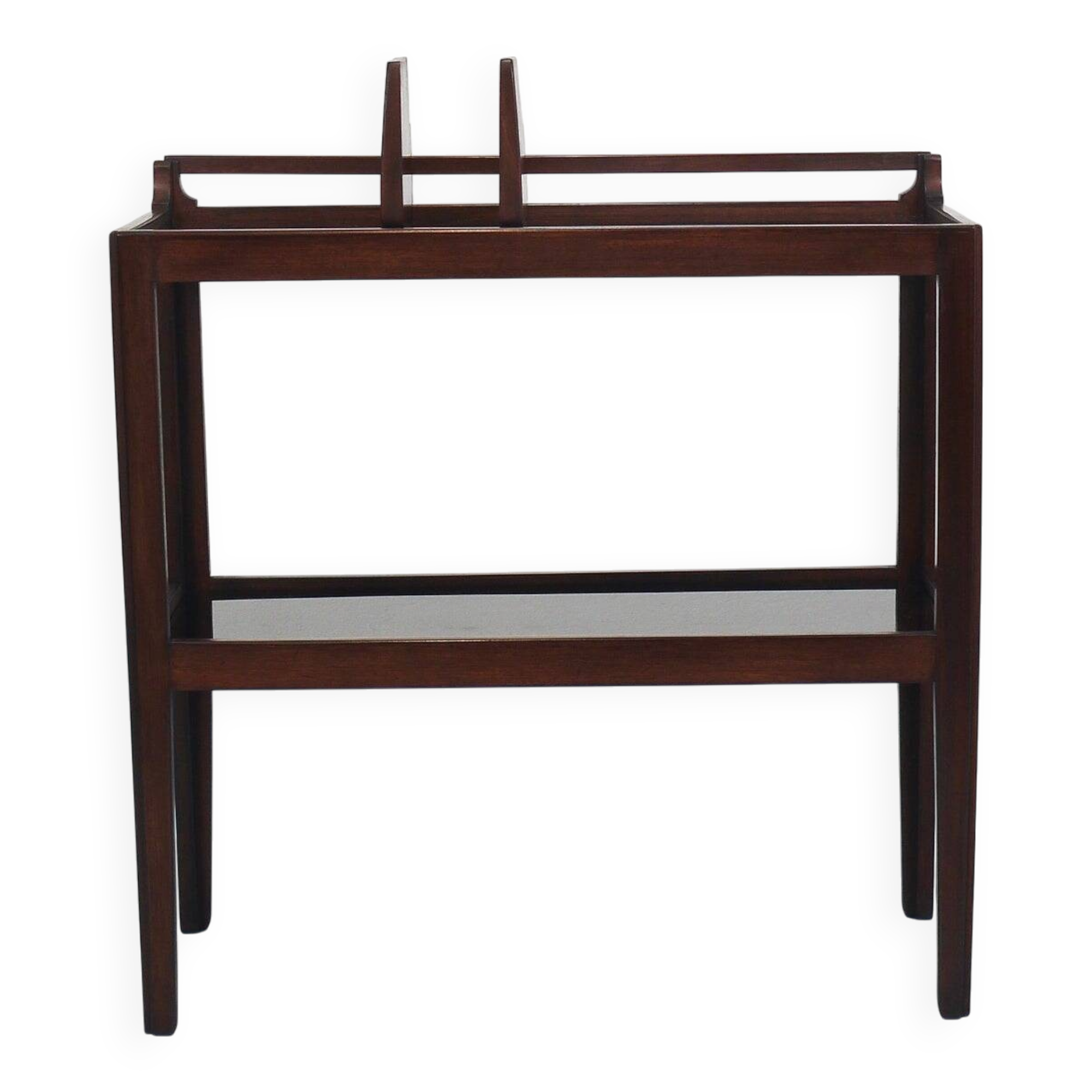 Hagenauer Jirasek unique side table, book shelf, Vienna, 1940s