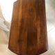 Half moon walnut table
