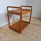 Danish teak serving trolley – Mid-century modern service cart, 1960s