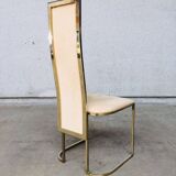 Hollywood Regency dining chairs from Belgo Chrom, 1970s, set of 8.