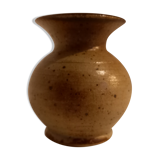 Vase en grès cuit vernissée