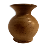 small vase in glazed cooked sandstone