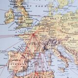 Air France world map