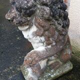 Reconstructed stone lion