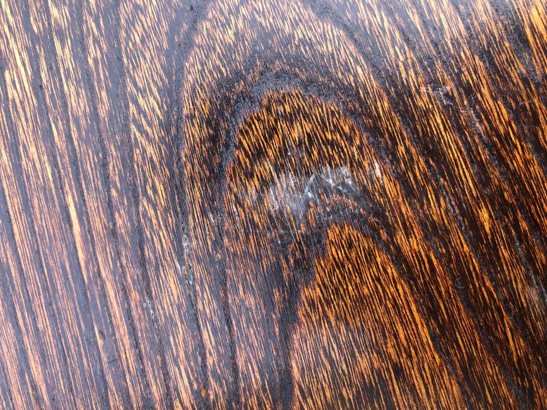 Baumann dining table and 6 Gondola chairs