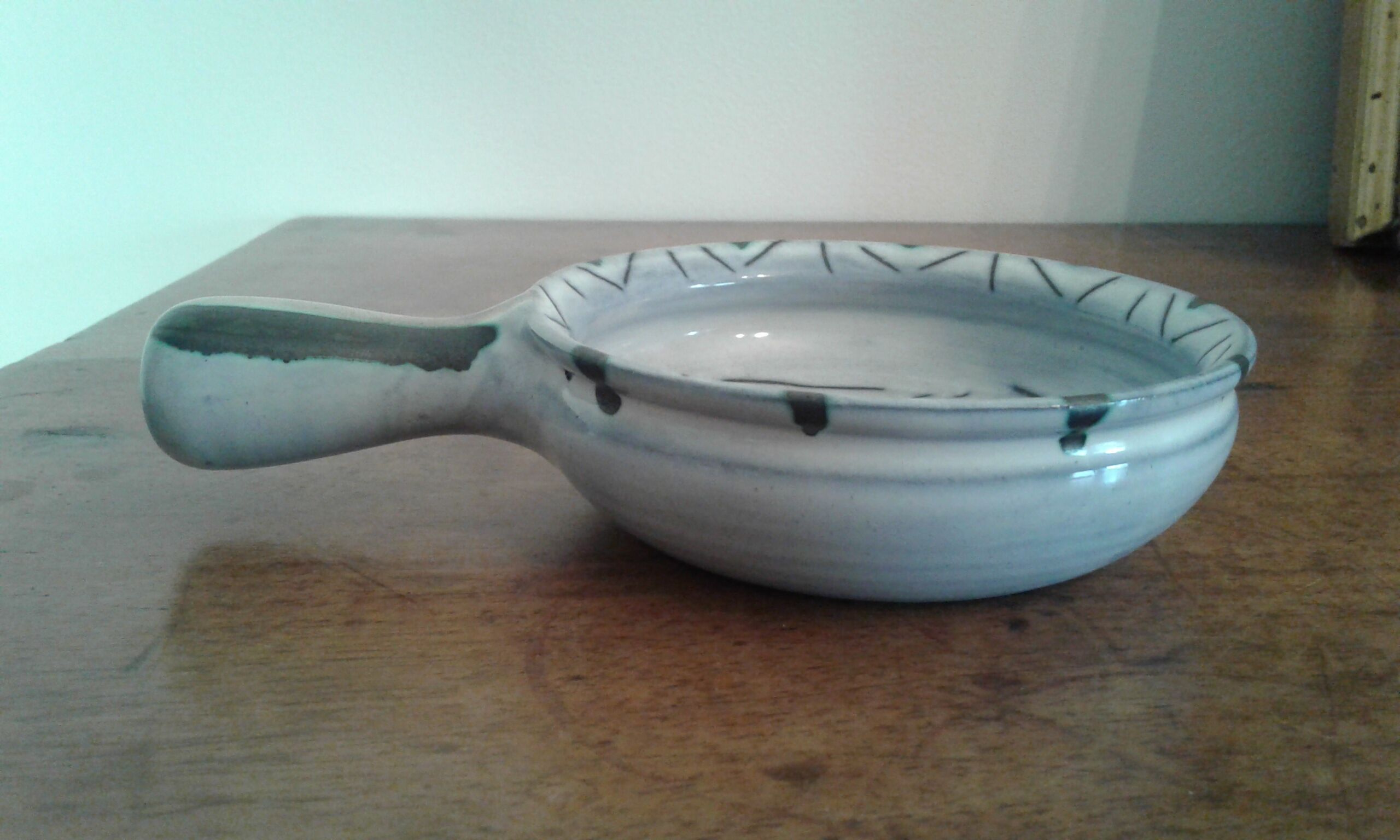 Jacques Innocenti ceramic, stamped circa 1950 , ram decoration