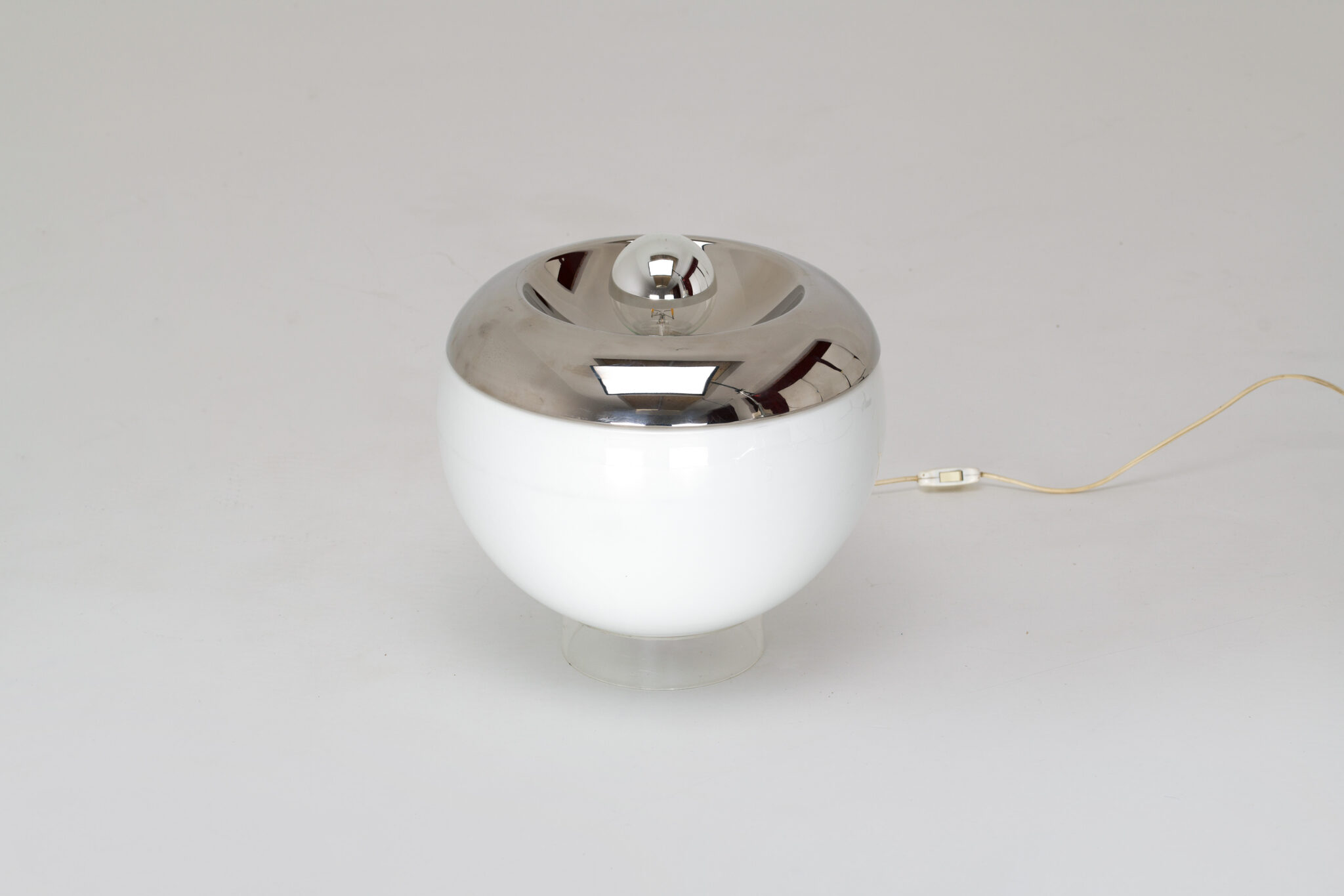 "Orbital" glass table lamp
