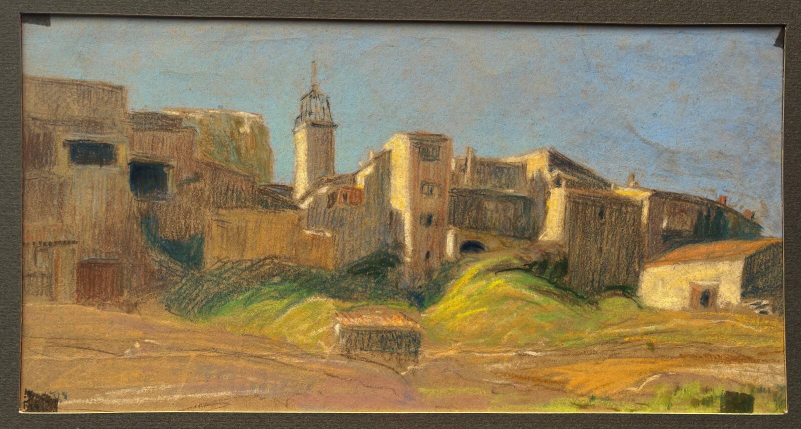 Tableau study Pastel attr. Ed. Pannetier (1884-1965) Orientalist