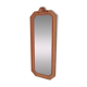 Miroir vintage octogonale avec fronton