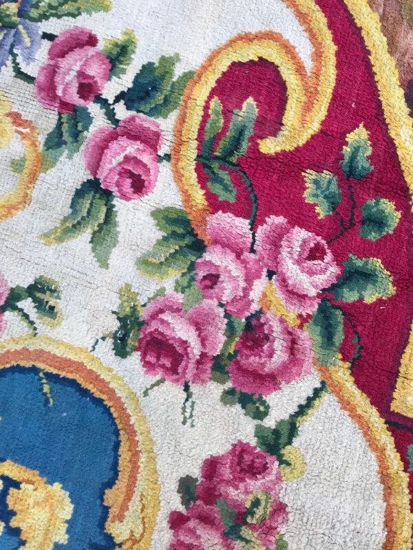 Old carpet soap spain handmade 275 x 555 cm