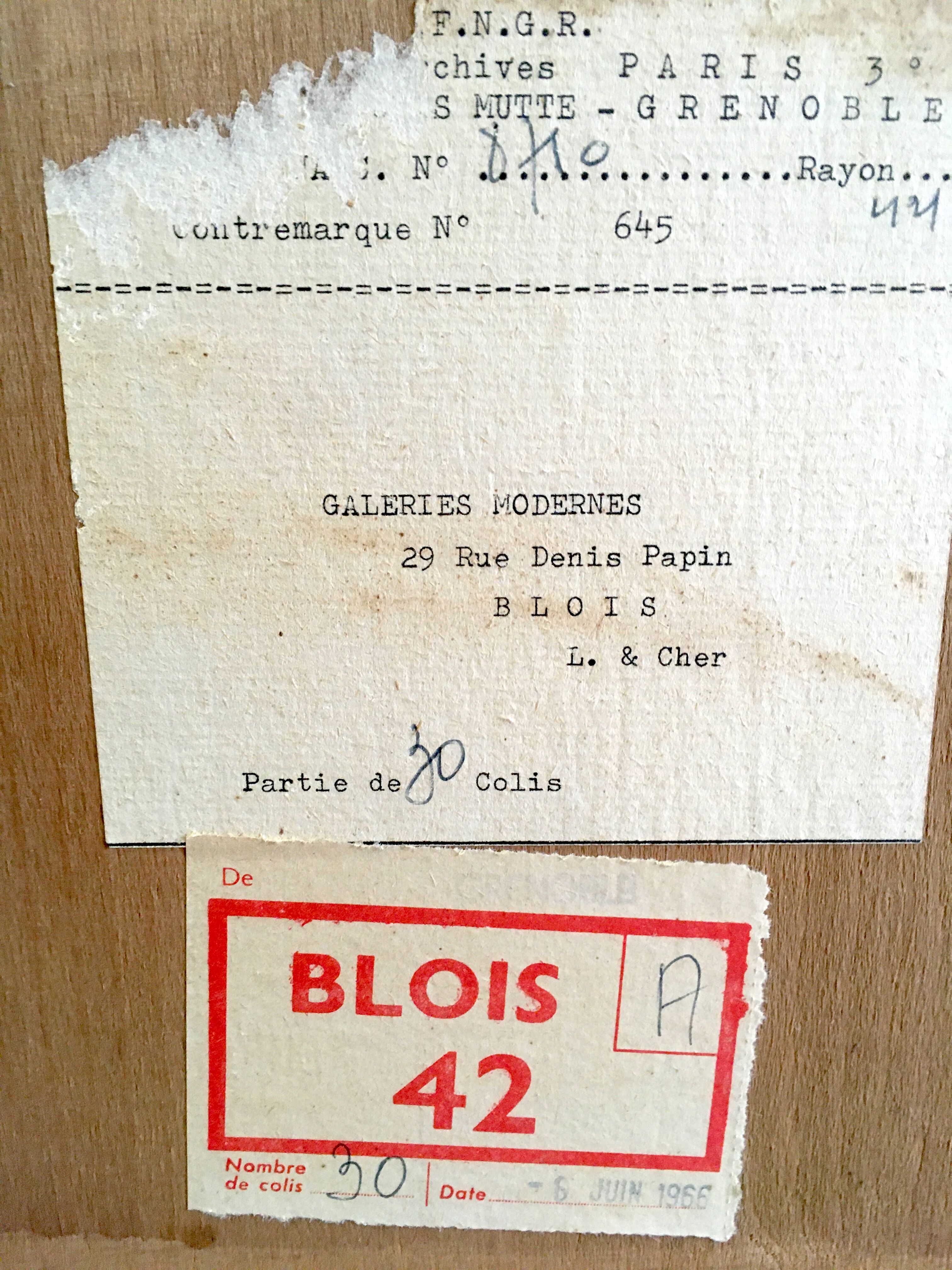 Vintage oak commodity - 60s