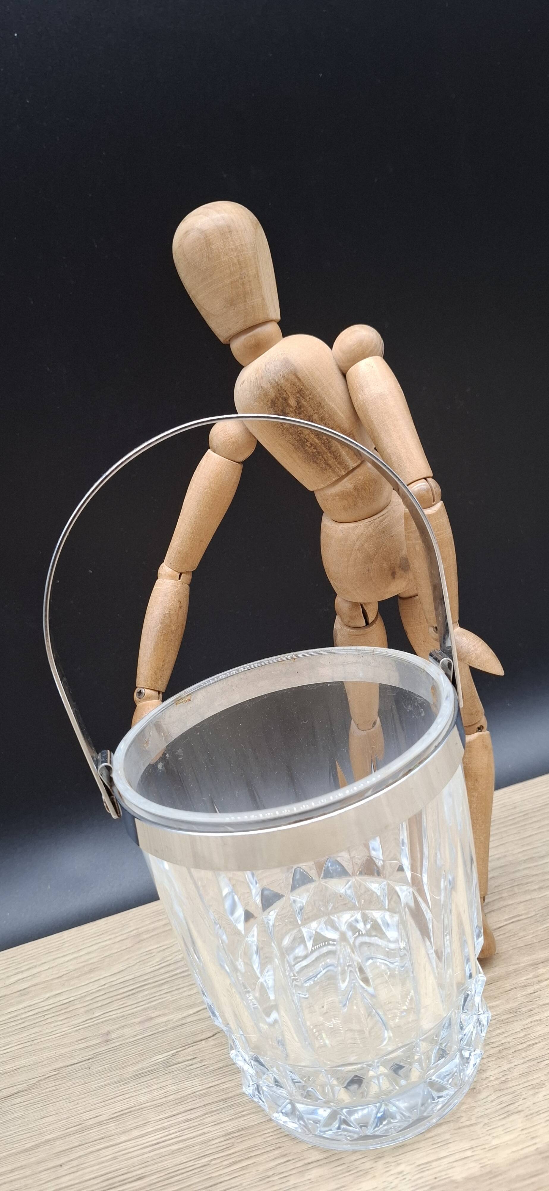 Cristal d'Arques ice bucket