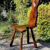 Brutalist chalet chair from the 50s