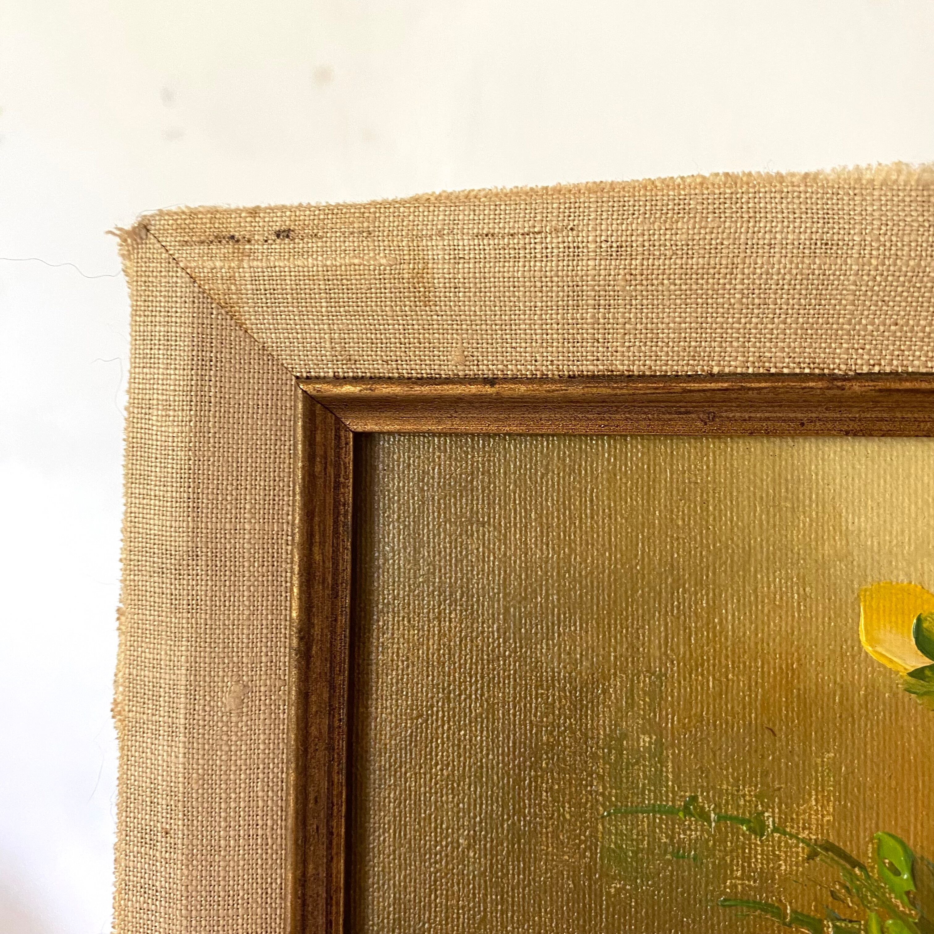 Painting bouquet of flowers