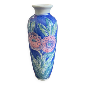 Hand painted flower vase