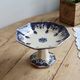 Ironstone compote Longchamp model Rouen 19th century