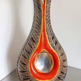 Vintage Fat Lava Ceramic Lamp Base 1960/70 Walter Gerhard