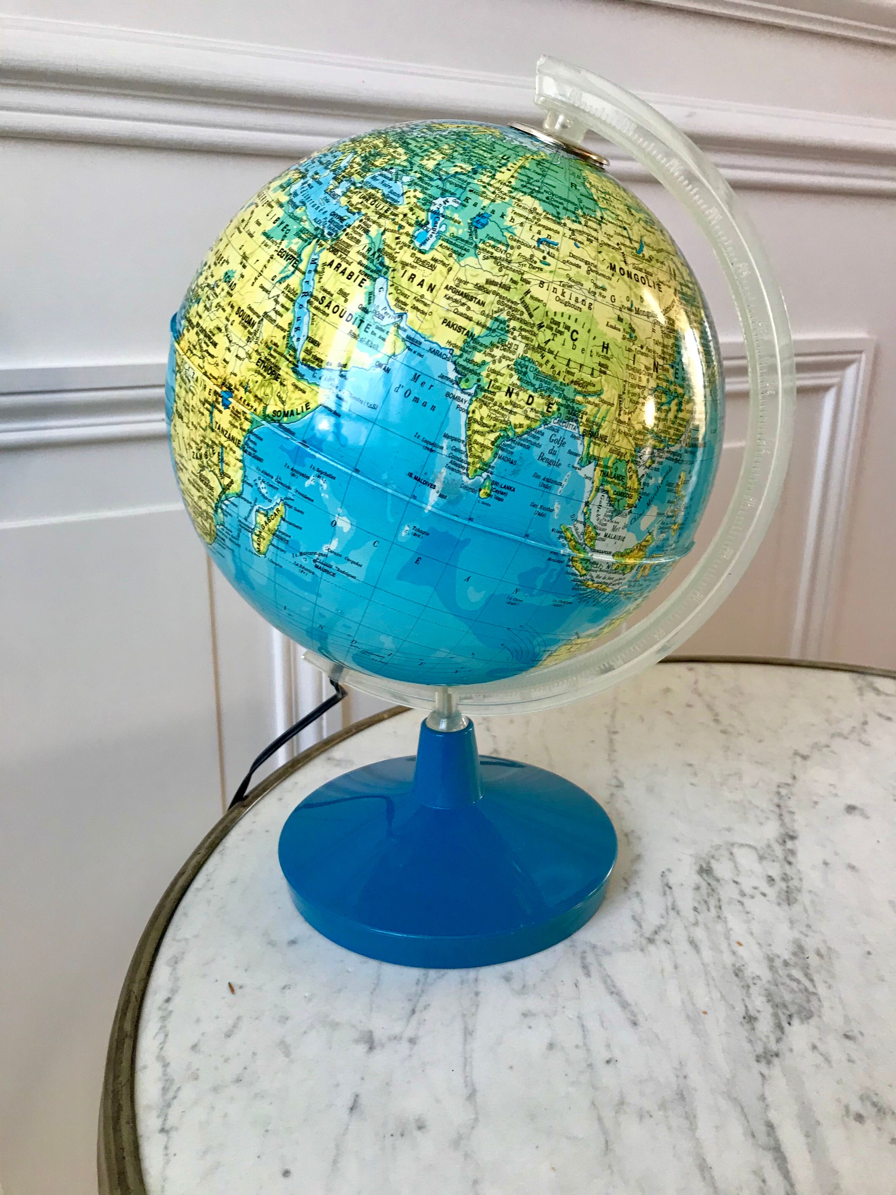 Luminous globe 70s