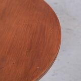 French turned oak art deco style side table
