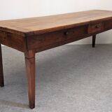 18th century Bresse farmhouse table in cherry wood