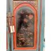 Restored antique Vietnamese wardrobe with care.