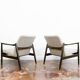 Pair of GFM-64 armchairs by Edmund Homa 1960's