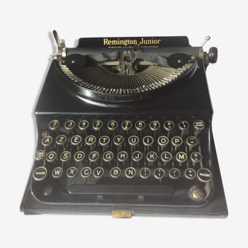 Machine à écrire ancienne Remington Junior portable