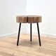 Stump side table