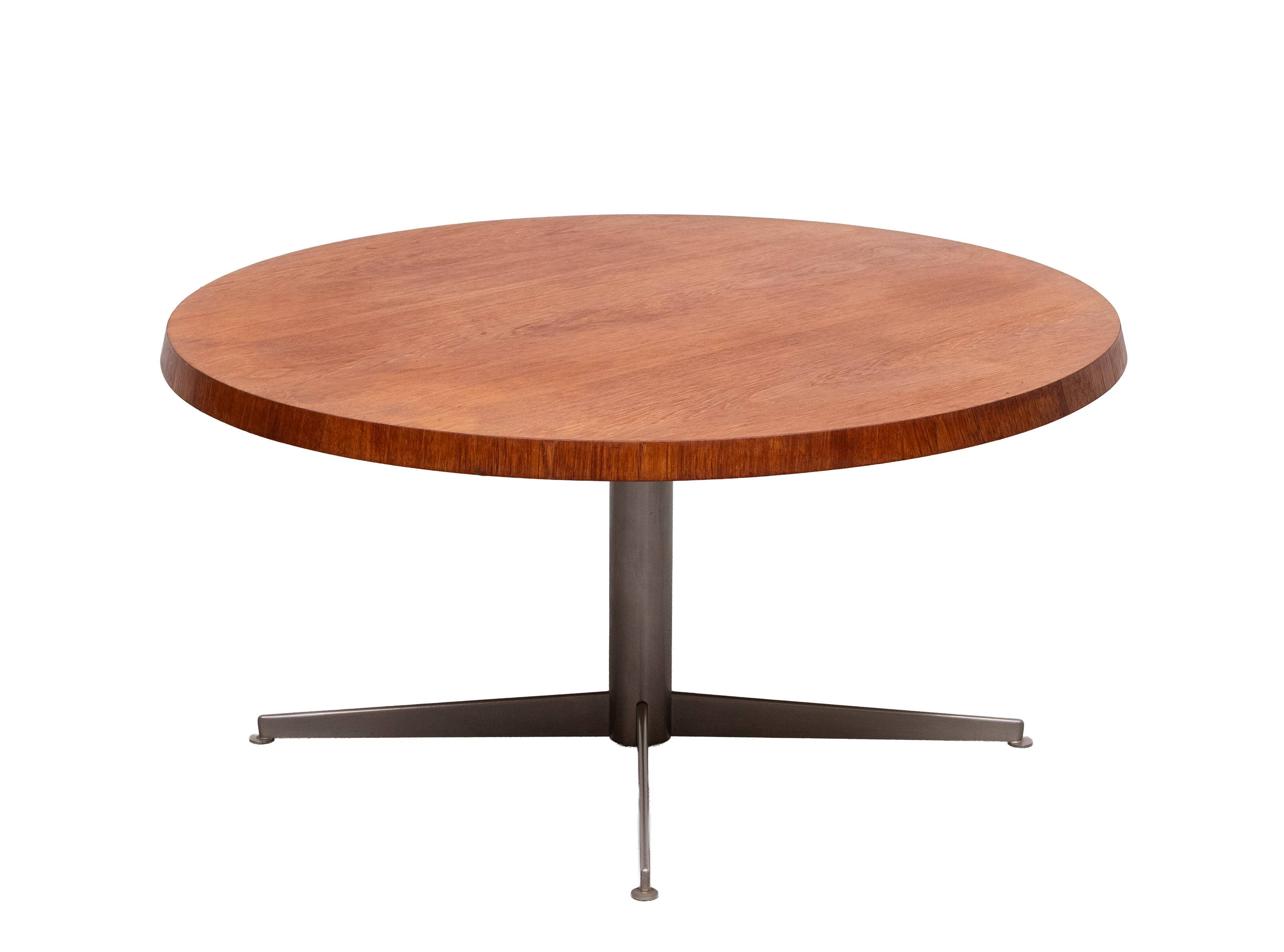 Teak round Coffee table Ilse Mōbel 1960s Germany