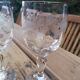 Vintage foot glasses