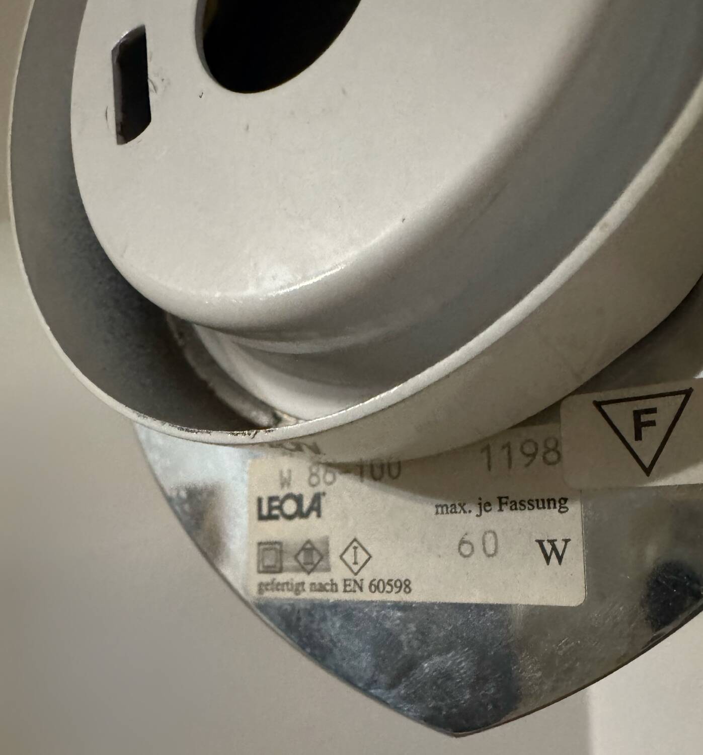 Leola wall lights from the 80s