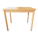 Table de cuisine en bois des années 1980
