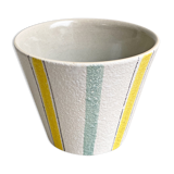 Mid century ceramic planter by Adco, vintage, 1950s flower pot