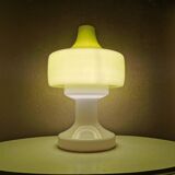 Mushroom table lamp designed in glass dijkstra 1970