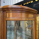 Louis XVI style mahogany display case