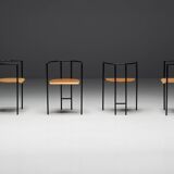 Postmodern "Tokyo" Armchairs by Rodney Kinsman for Bieffeplast, Italy, 1980s