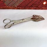 Wrought silver plated cake clips