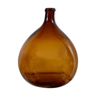 Dame-jeanne ambrée ancienne 10L