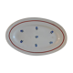 Plat faïencerie de Givors