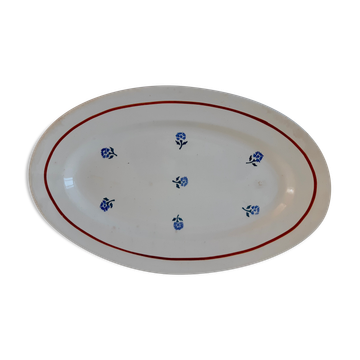 Plat faïencerie de Givors