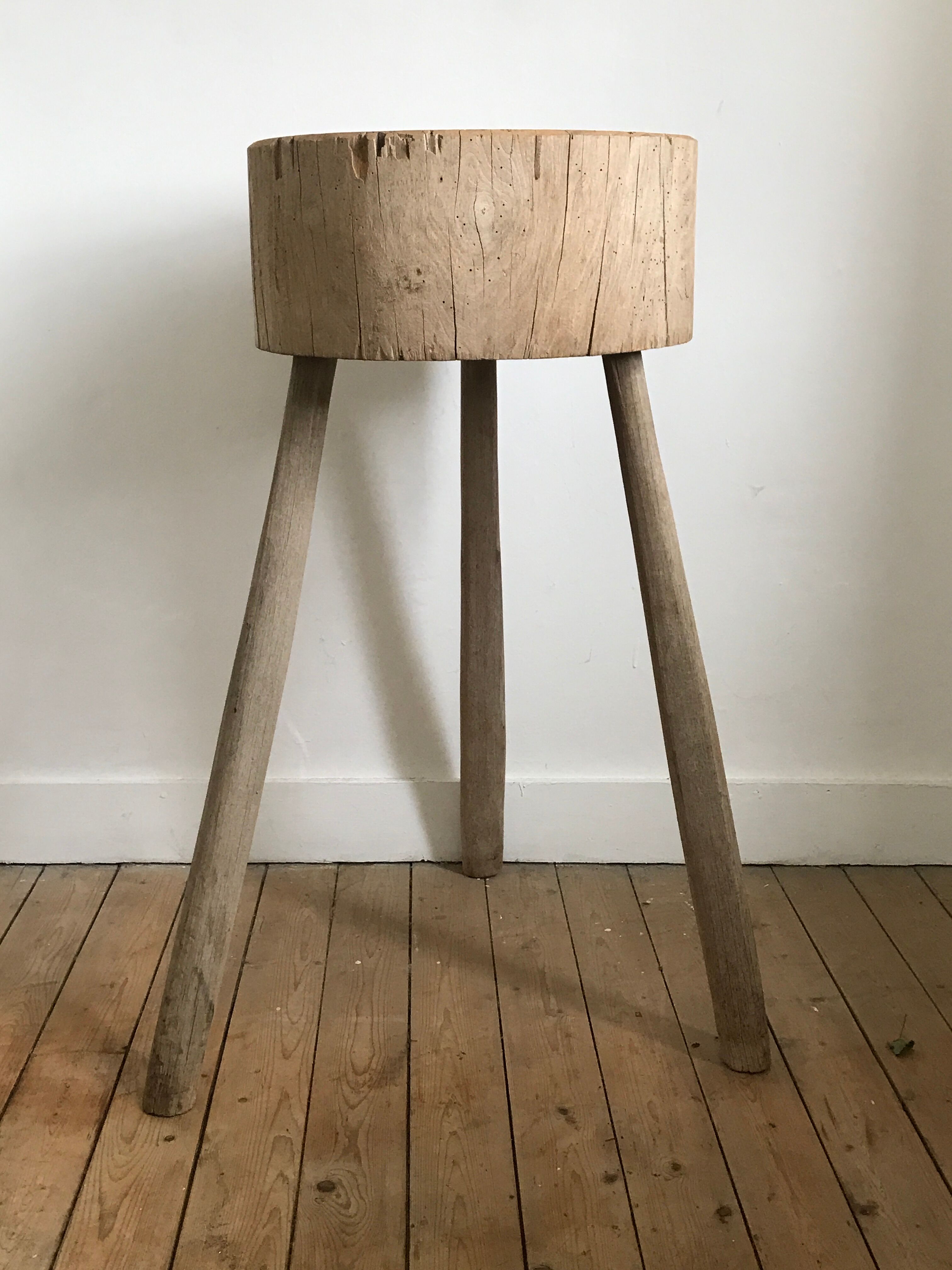 Old log, wooden harness