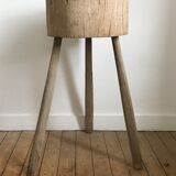 Old log, wooden harness